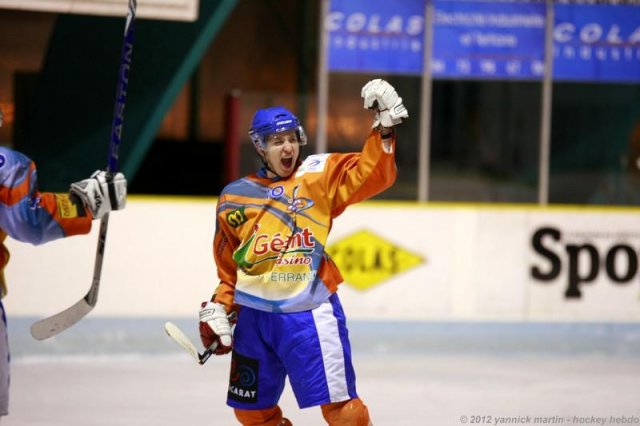 Photo hockey match Clermont-Ferrand - Asnières le 04/02/2012