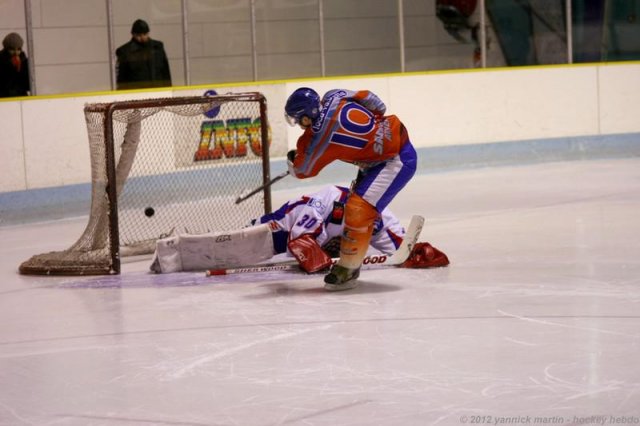 Photo hockey match Clermont-Ferrand - Asnières le 04/02/2012