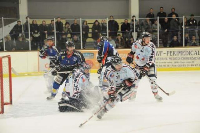 Photo hockey match Caen  - Angers  le 21/10/2008