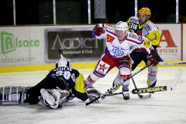 Photo hockey match Strasbourg  - Epinal  le 16/02/2008