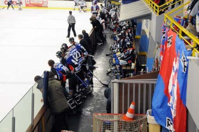 Photo hockey match Caen  - Angers  le 21/10/2008