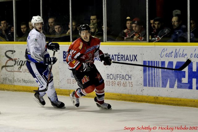Photo hockey match Mulhouse - Reims le 04/02/2012