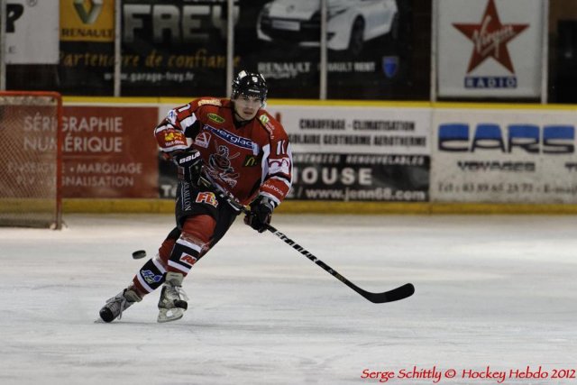 Photo hockey match Mulhouse - Reims le 04/02/2012