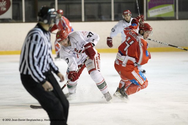 Photo hockey match Valence - Anglet le 11/02/2012