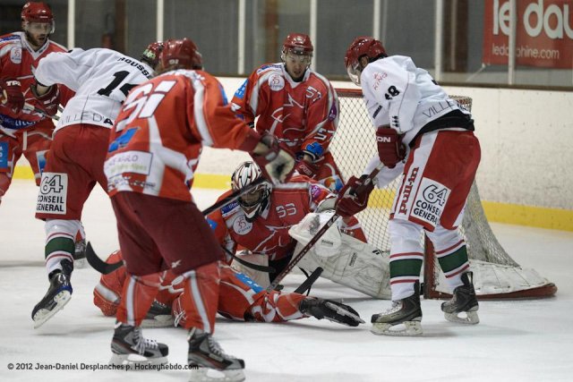 Photo hockey match Valence - Anglet le 11/02/2012