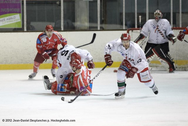 Photo hockey match Valence - Anglet le 11/02/2012