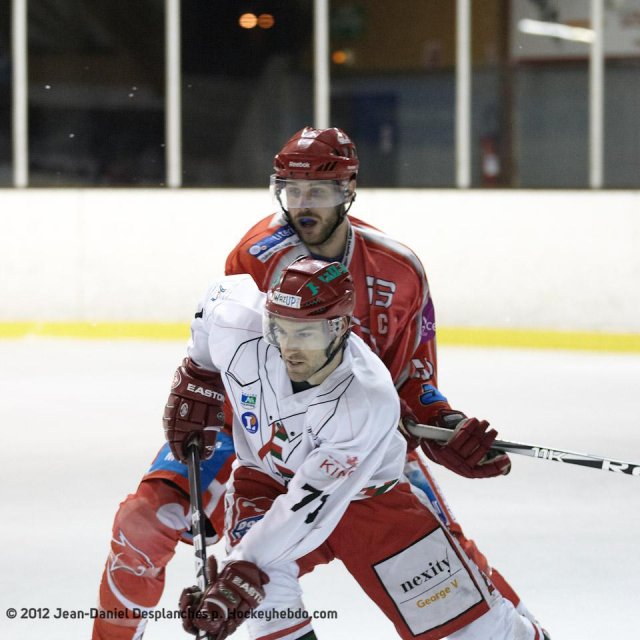 Photo hockey match Valence - Anglet le 11/02/2012