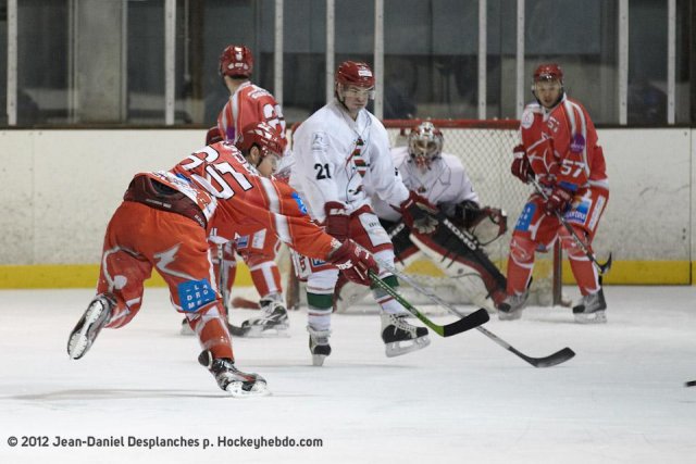 Photo hockey match Valence - Anglet le 11/02/2012
