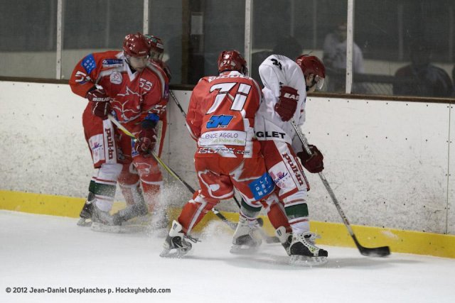 Photo hockey match Valence - Anglet le 11/02/2012