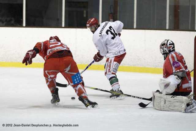 Photo hockey match Valence - Anglet le 11/02/2012