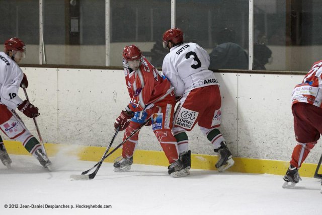 Photo hockey match Valence - Anglet le 11/02/2012