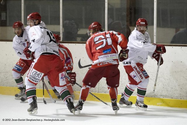 Photo hockey match Valence - Anglet le 11/02/2012