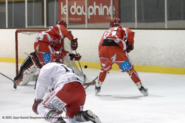 Photo hockey match Valence - Anglet le 11/02/2012