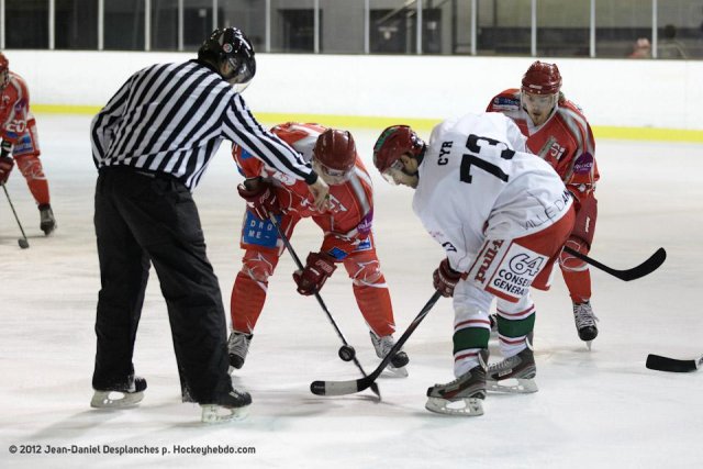 Photo hockey match Valence - Anglet le 11/02/2012
