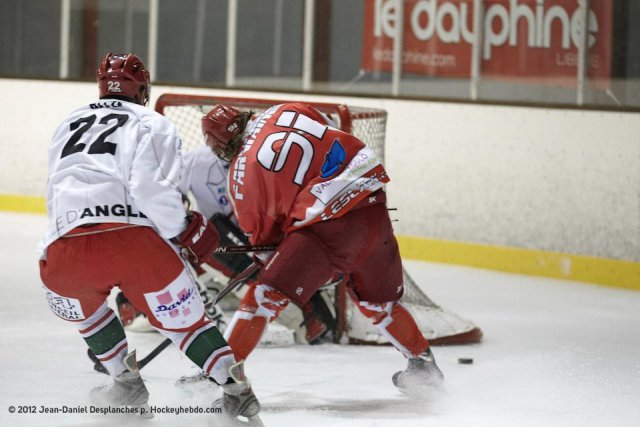 Photo hockey match Valence - Anglet le 11/02/2012