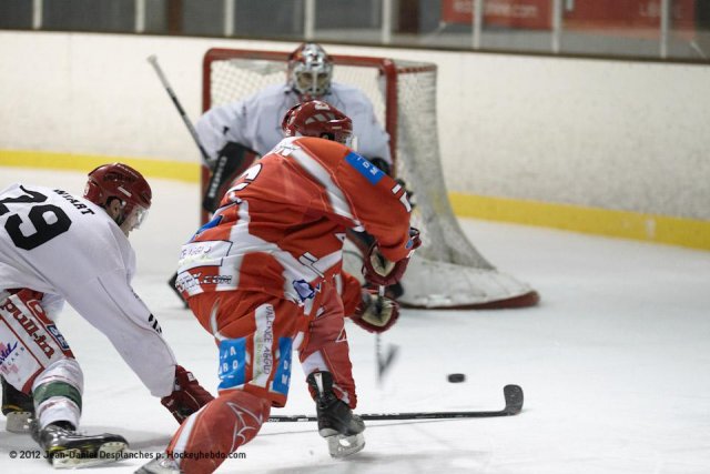Photo hockey match Valence - Anglet le 11/02/2012