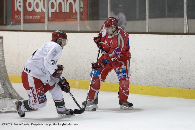 Photo hockey match Valence - Anglet le 11/02/2012