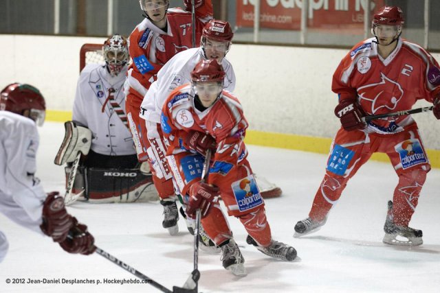 Photo hockey match Valence - Anglet le 11/02/2012