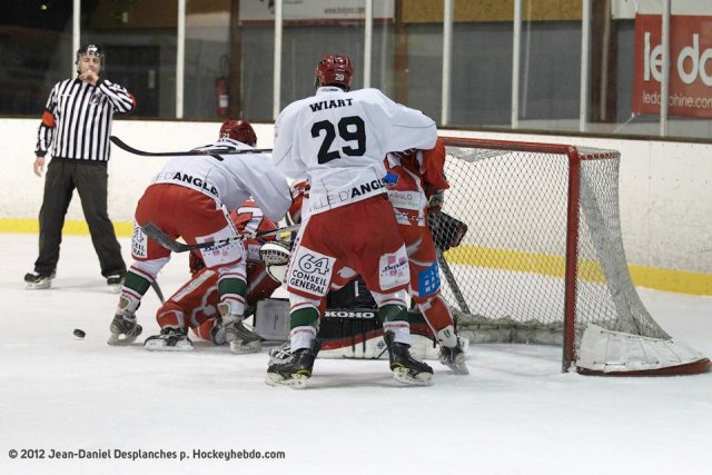 Photo hockey match Valence - Anglet le 11/02/2012