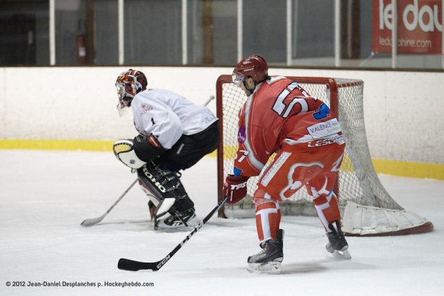 Photo hockey match Valence - Anglet le 11/02/2012