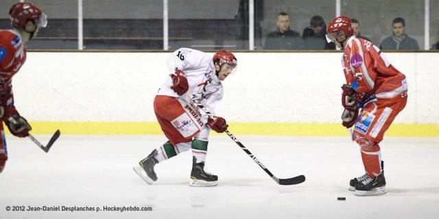 Photo hockey match Valence - Anglet le 11/02/2012