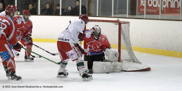 Photo hockey match Valence - Anglet le 11/02/2012