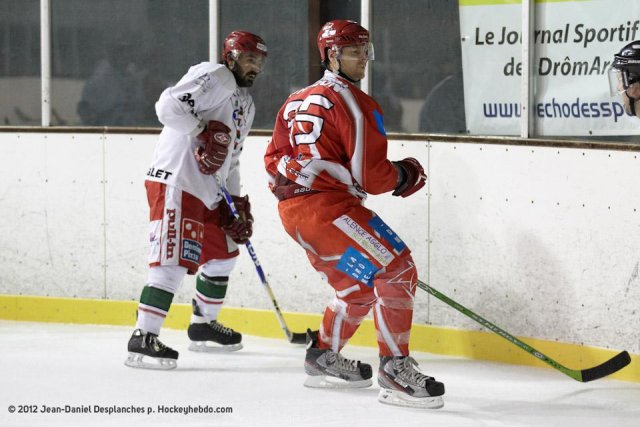 Photo hockey match Valence - Anglet le 11/02/2012