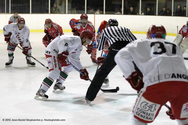 Photo hockey match Valence - Anglet le 11/02/2012