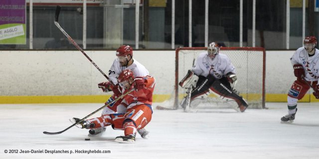 Photo hockey match Valence - Anglet le 11/02/2012