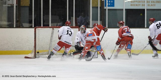 Photo hockey match Valence - Anglet le 11/02/2012