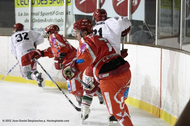 Photo hockey match Valence - Anglet le 11/02/2012