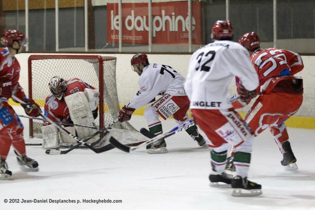 Photo hockey match Valence - Anglet le 11/02/2012