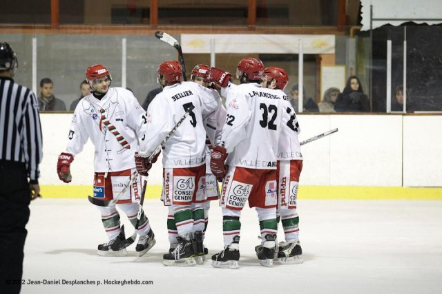Photo hockey match Valence - Anglet le 11/02/2012