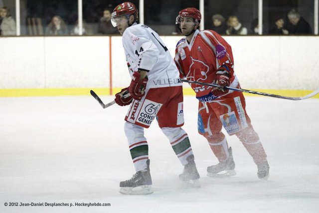 Photo hockey match Valence - Anglet le 11/02/2012