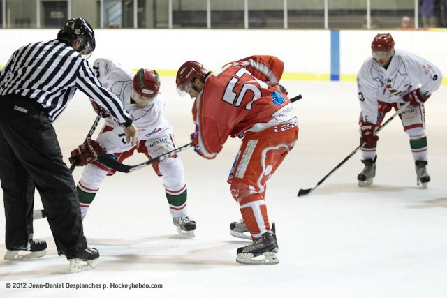 Photo hockey match Valence - Anglet le 11/02/2012
