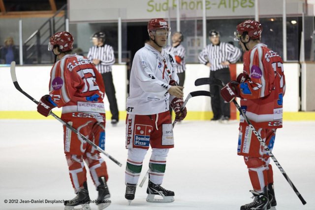 Photo hockey match Valence - Anglet le 11/02/2012