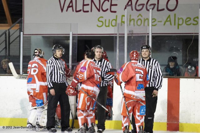 Photo hockey match Valence - Anglet le 11/02/2012