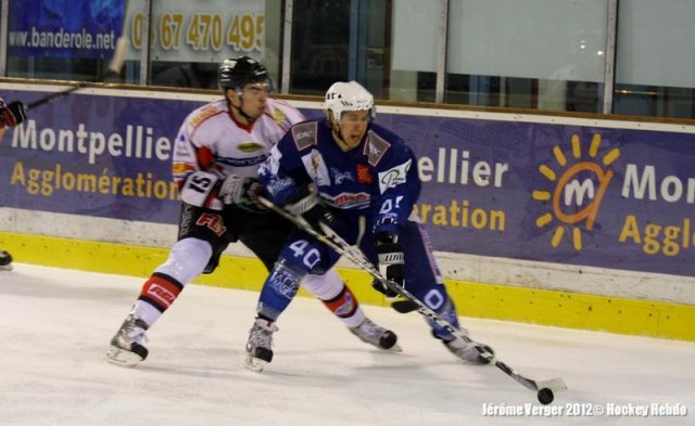 Photo hockey match Montpellier  - Mulhouse le 11/02/2012