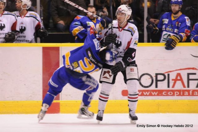 Photo hockey match Dijon  - Briançon  le 17/02/2012