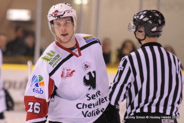 Photo hockey match Dijon  - Briançon  le 17/02/2012