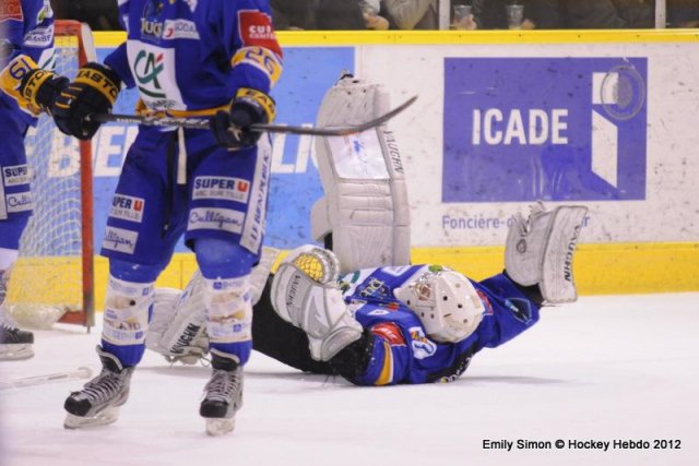 Photo hockey match Dijon  - Briançon  le 17/02/2012
