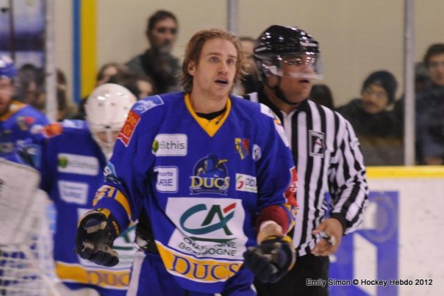 Photo hockey match Dijon  - Briançon  le 17/02/2012