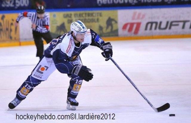 Photo hockey match Grenoble  - Angers  le 17/02/2012