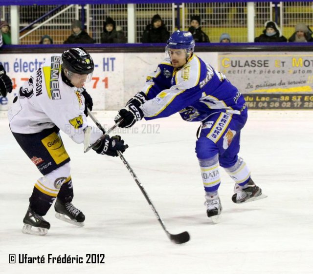 Photo hockey match Villard-de-Lans - Chamonix  le 17/02/2012