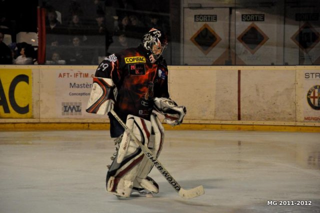 Photo hockey match Bordeaux - Montpellier  le 18/02/2012