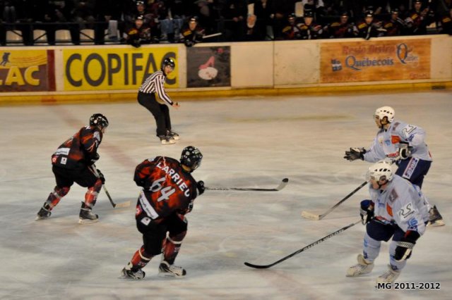 Photo hockey match Bordeaux - Montpellier  le 18/02/2012