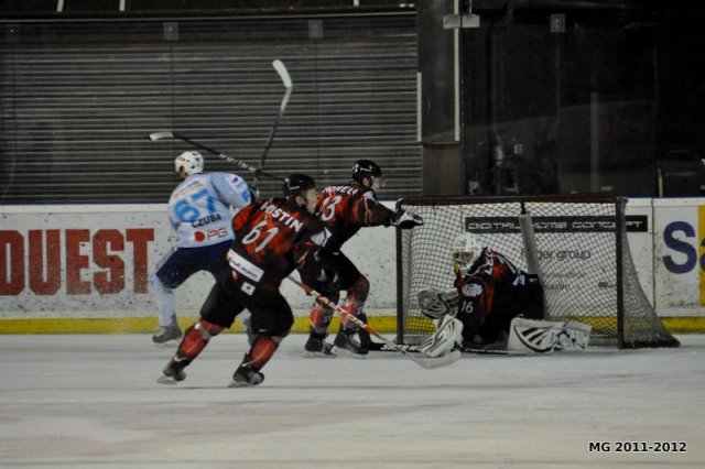 Photo hockey match Bordeaux - Montpellier  le 18/02/2012