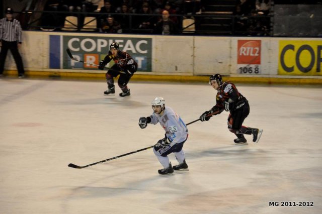 Photo hockey match Bordeaux - Montpellier  le 18/02/2012