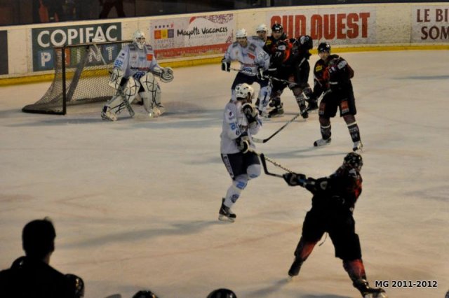 Photo hockey match Bordeaux - Montpellier  le 18/02/2012