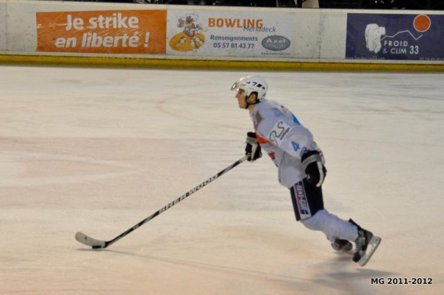 Photo hockey match Bordeaux - Montpellier  le 18/02/2012